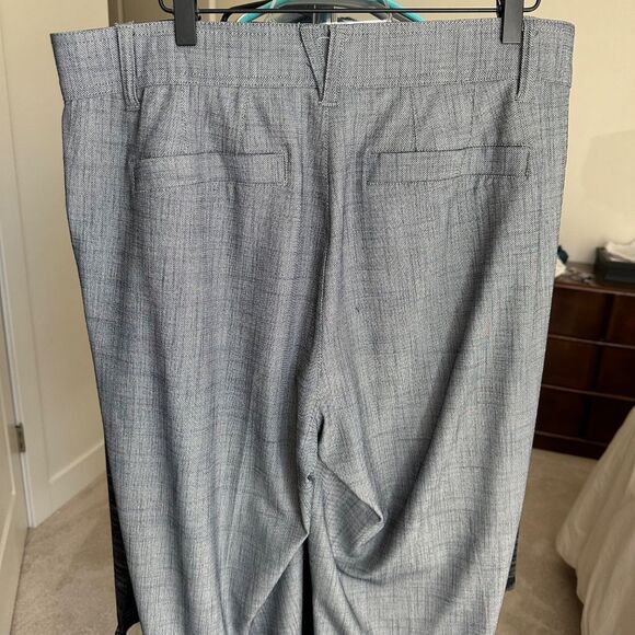 Wit and Wisdom Skyrise Double Button Wide Leg Pant Ankle Length EUC - Picture 3 of 6